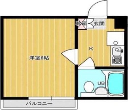 グリーンコーポの物件間取画像